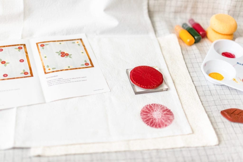 DIY Fabric Stamping with Joone Craft Kits Dear Handmade Life