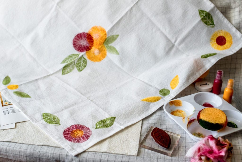 DIY Fabric Stamping with Joone Craft Kits Dear Handmade Life