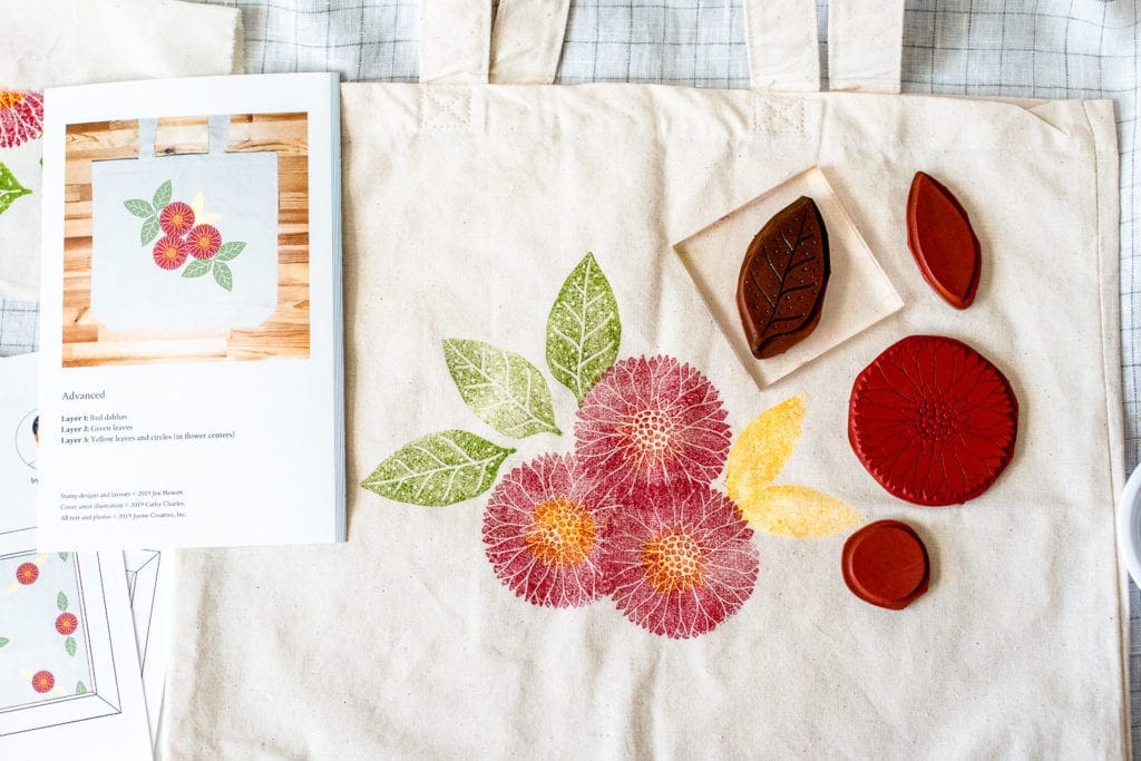 DIY Fabric Stamping with Joone Craft Kits Dear Handmade Life