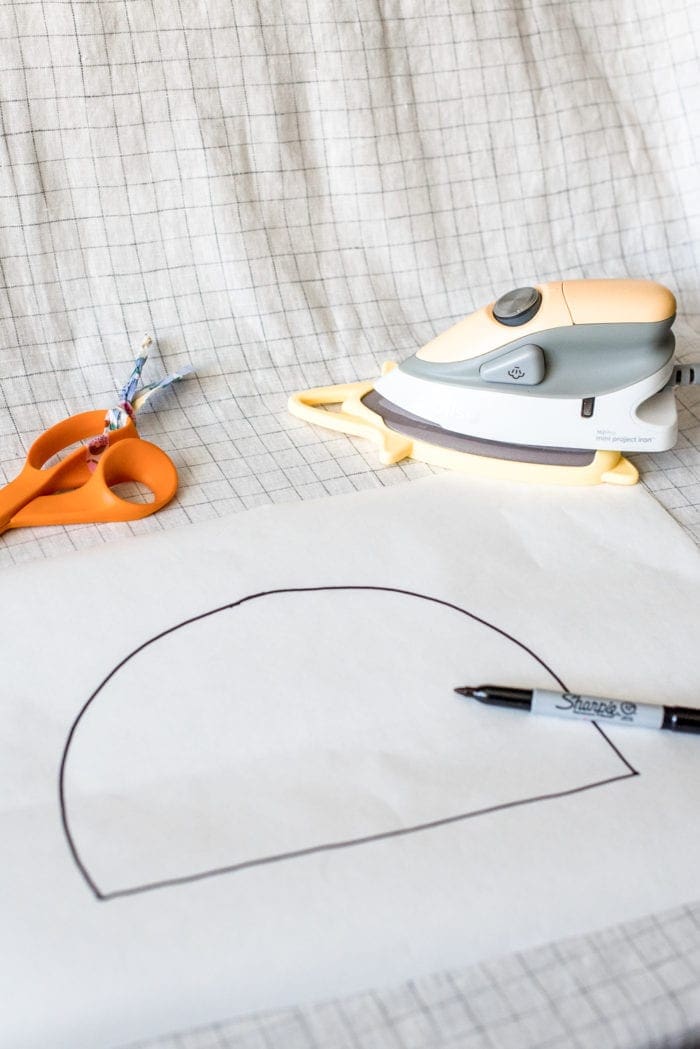 How to make an upcycled applique rainbow sweatshirt from Dear Handmade Life