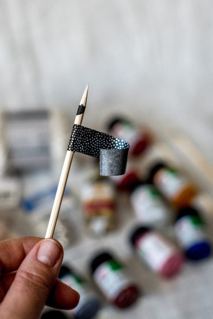 DIY marbled wood bead keychain Dear Handmade Life