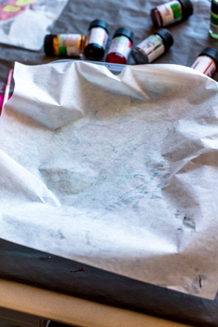 DIY marbled wood bead keychain Dear Handmade Life