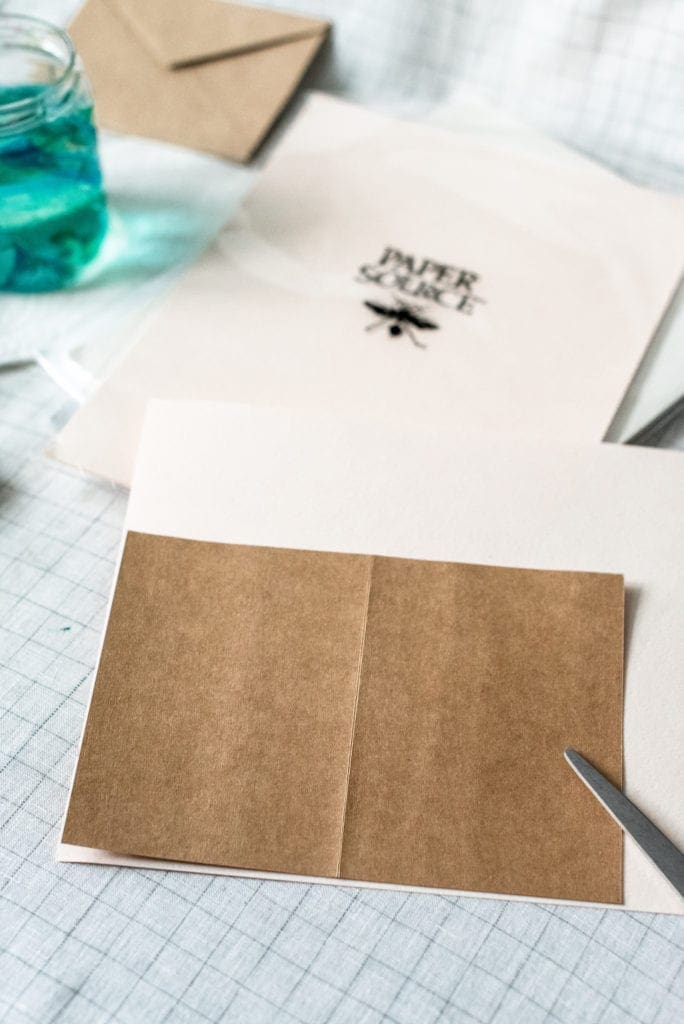 Watercolor Paper Cut-Out Greeting Cards Dear Handmade Life