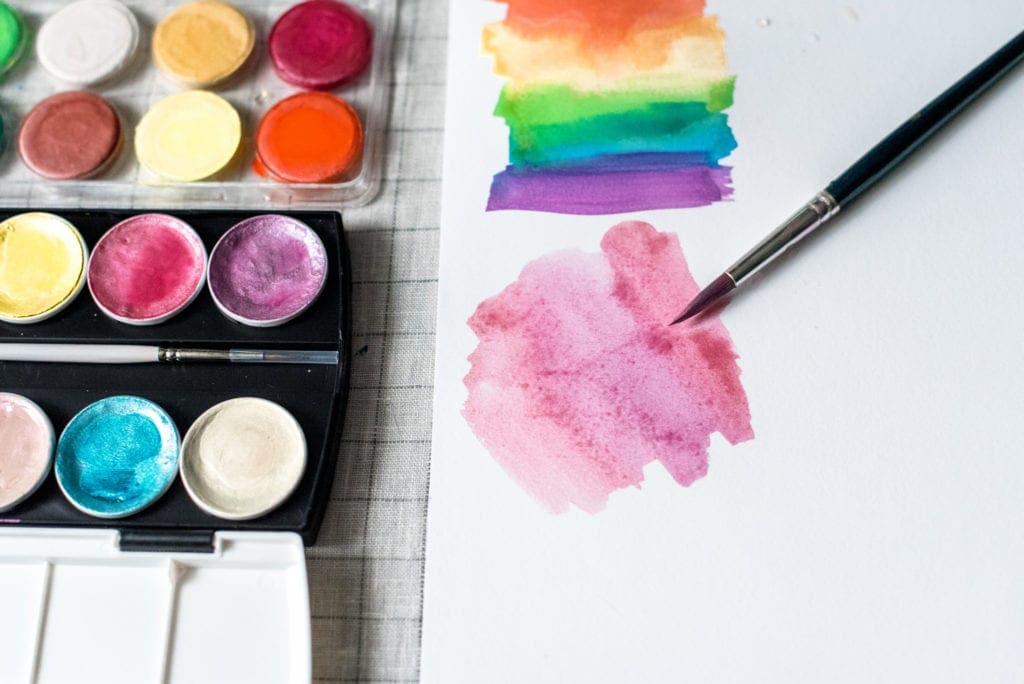 Watercolor Paper Cut-Out Greeting Cards Dear Handmade Life