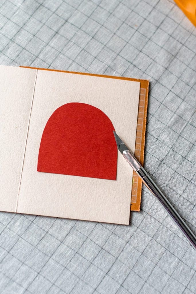 Watercolor Paper Cut-Out Greeting Cards Dear Handmade Life