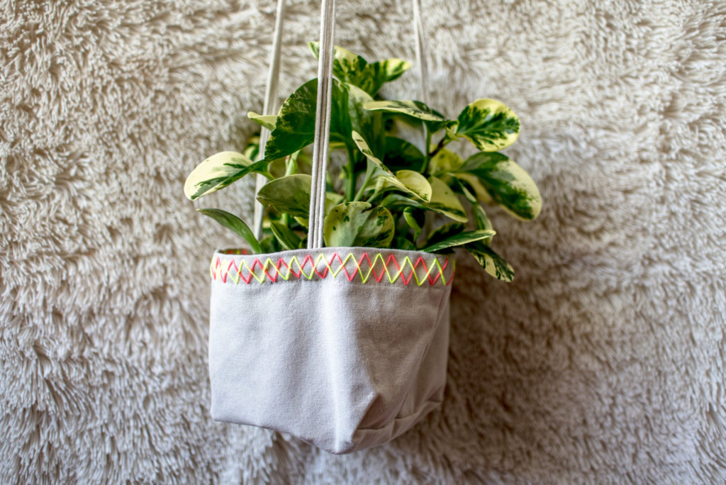 DIY Custom Canvas Plant Hangers Dear Handmade Life