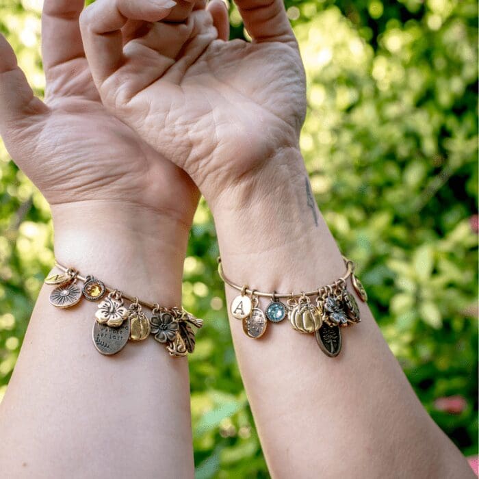 BFF Charm Bracelets with Tierracast